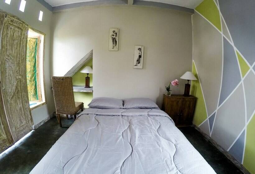 이코노미 룸 더블 침대, Jro Maman Guest House   Adults Only
