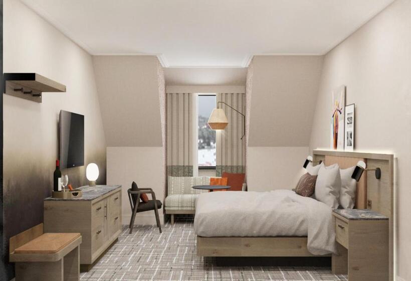 חדר סטנדרט עם מיטת קינג, Fairmont Tremblant