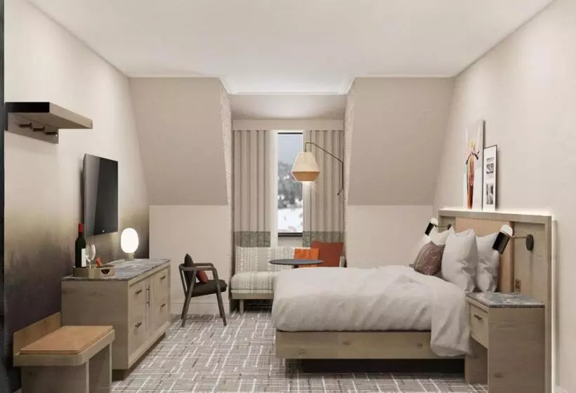 اتاق استاندارد با تخت بزرگ, Fairmont Tremblant