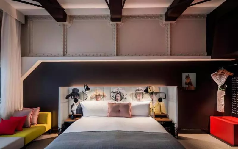 اتاق لوکس با تخت بزرگ, Ovolo Woolloomooloo