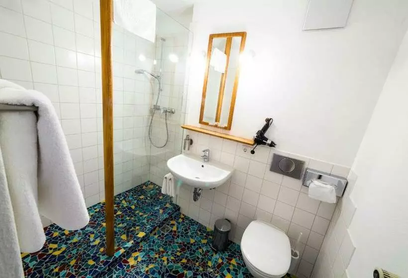 اتاق استاندارد با چشم‌انداز باغ, Bio Hotel Alter Wirt