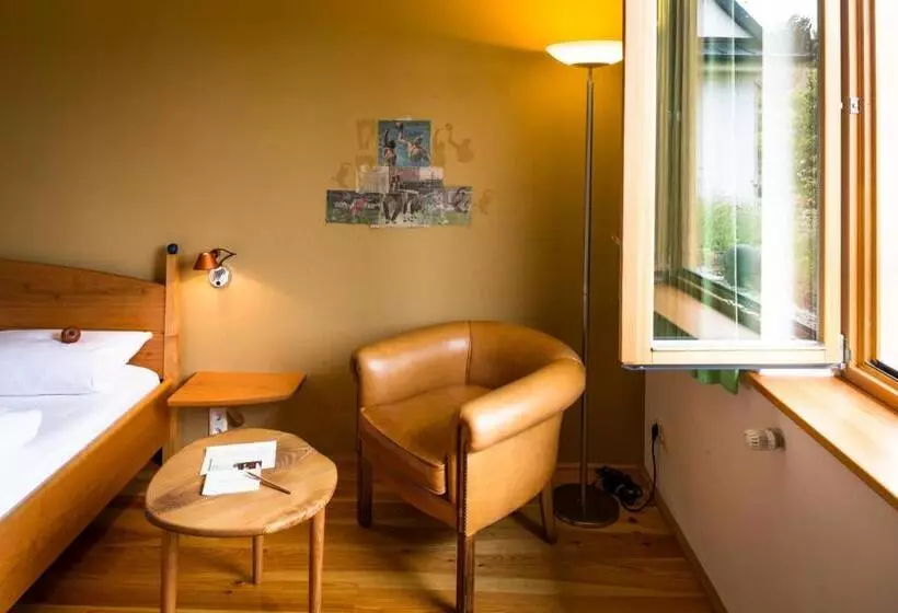 اتاق استاندارد با چشم‌انداز باغ, Bio Hotel Alter Wirt