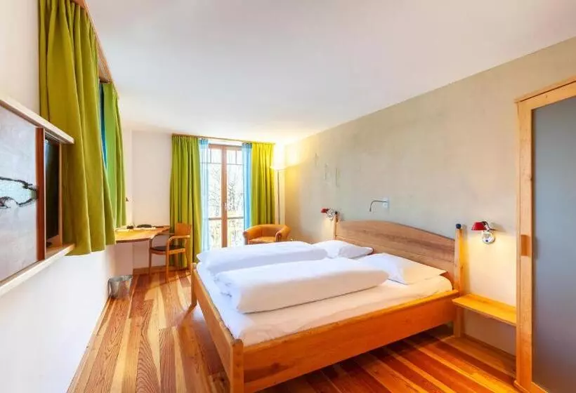 اتاق استاندارد با چشم‌انداز باغ, Bio Hotel Alter Wirt