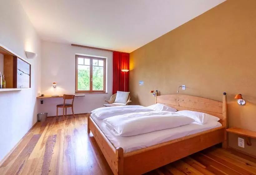 اتاق استاندارد با چشم‌انداز باغ, Bio Hotel Alter Wirt
