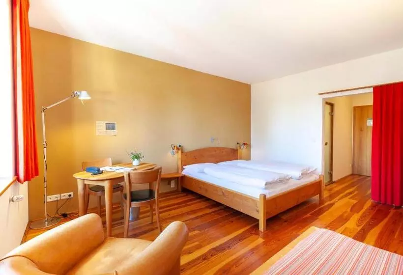 اتاق استاندارد با چشم‌انداز باغ, Bio Hotel Alter Wirt