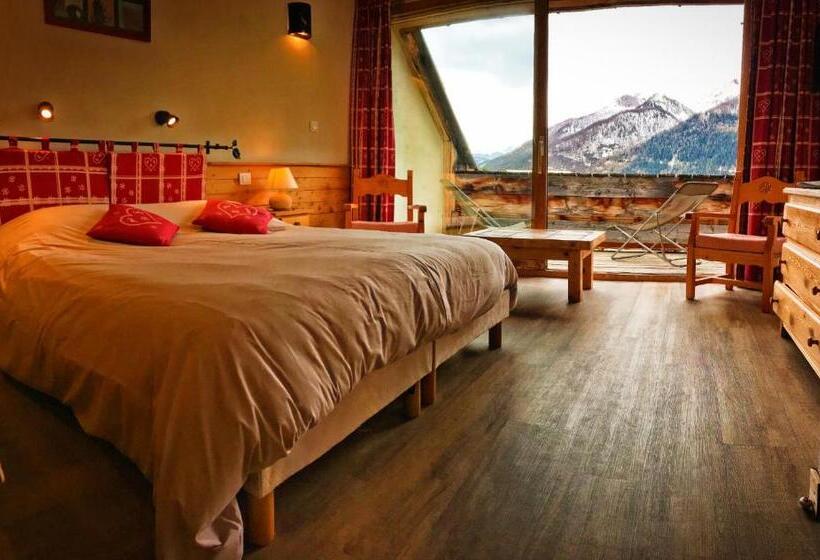 جناح عائلي, Hôtel & Spa La Ferme De L'izoard