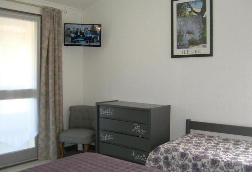 غرفة قياسية ثلاثية مطلة علي الحديقة, Le Parasol