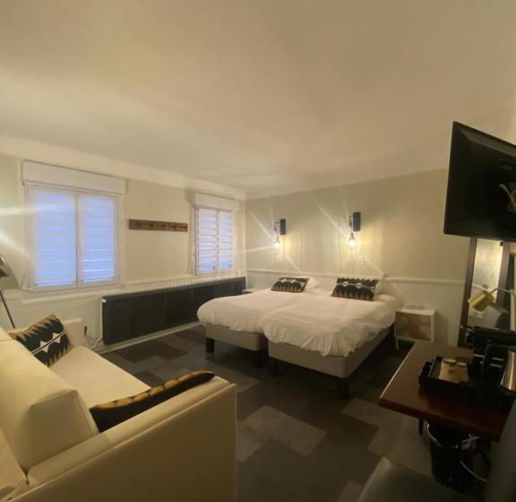 غرفة عائلية, Logis Central Hôtel   Restaurant & Spa