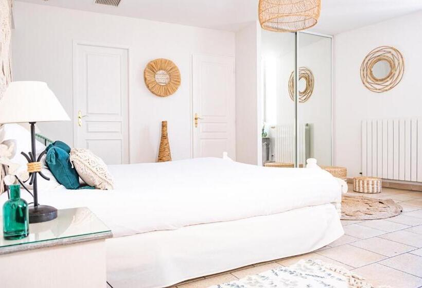 غرفة ديلوكس ثلاثية, Logis Hôtel Et Restaurant La Bastide Cabezac