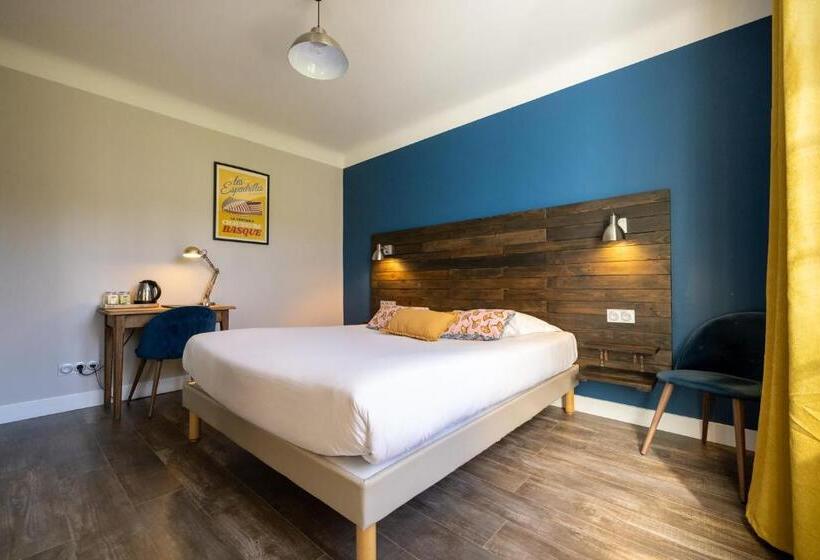 غرفة قياسية مزوَّدة بتراس, Logis Hôtel St Sylvestre