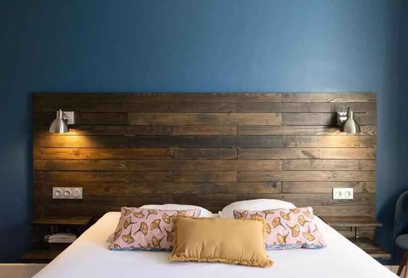 غرفة قياسية مزوَّدة بتراس, Logis Hôtel St Sylvestre