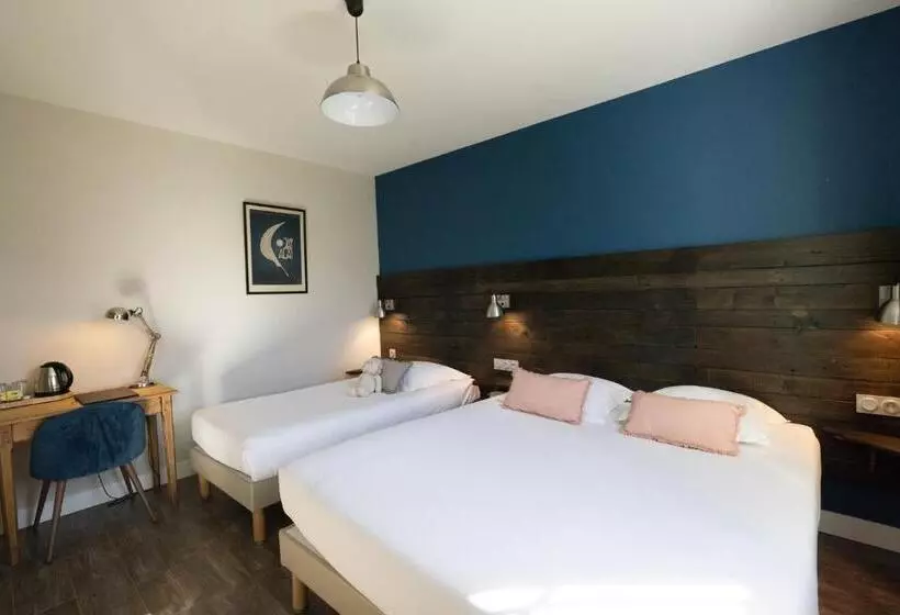 Standard Triple Room, Logis Hôtel St Sylvestre