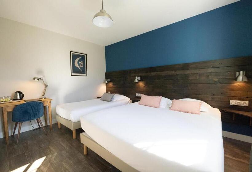 Номер Стандарт Трехместный, Logis Hôtel St Sylvestre
