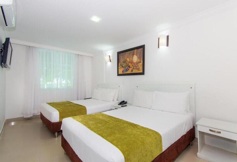 Номер Стандарт Трехместный, Bocagrande By Geh Suites