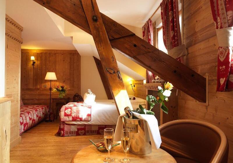 可观山景的小型套房, Auberge Du Manoir