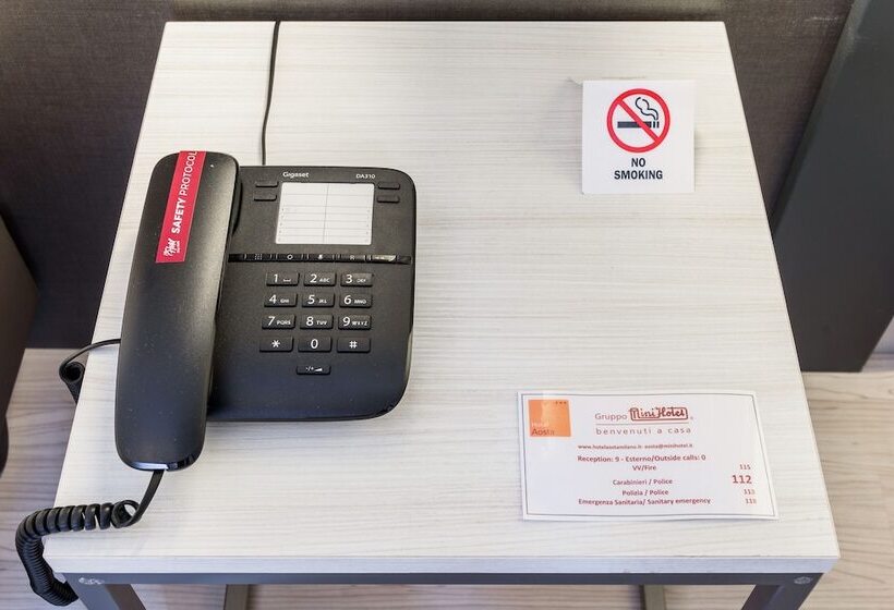 标准单人间, B&b Hotel Milano Aosta