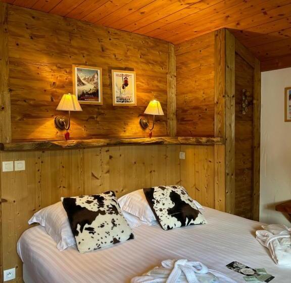 اتاق استاندارد سه نفره, Chalet Hôtel Du Mont Charvin & Spa