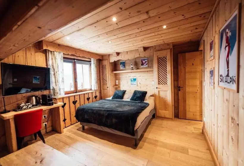 اتاق سوپریور, Chalet Hôtel Du Mont Charvin & Spa