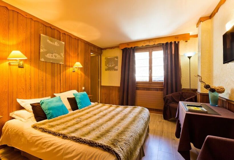 חדר סטנדרט, Hôtel Les Airelles