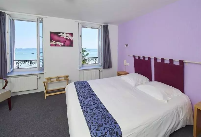 オーシャンビュースタンダードルーム, Logis Hotel Belle Vue