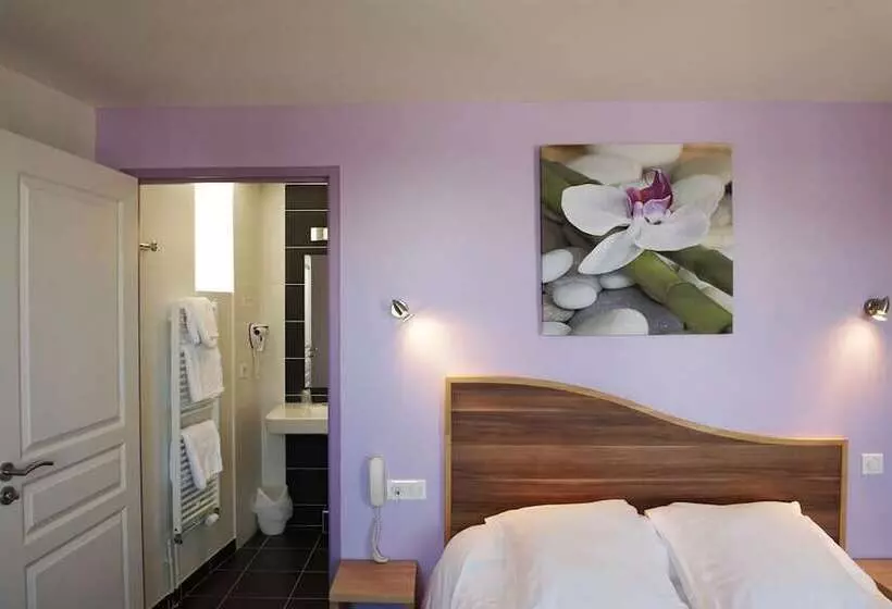 ガーデンビュースタンダードルーム, Logis Hotel Belle Vue
