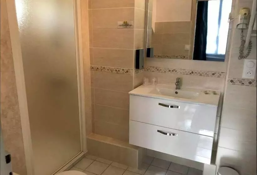 スタンダードシングルルーム, Logis Hotel L Occitan 2 étoiles