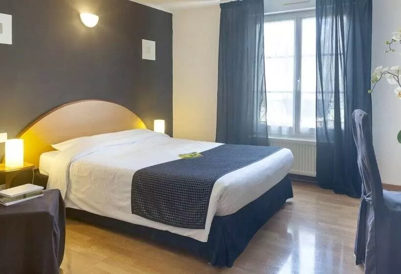 スタンダードルーム, Logis   Hôtel Restaurant L Ecu De France