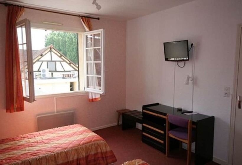 스탠다드 룸, Logis Hôtel Relais Paris Bale   Restaurant La Mangeoire