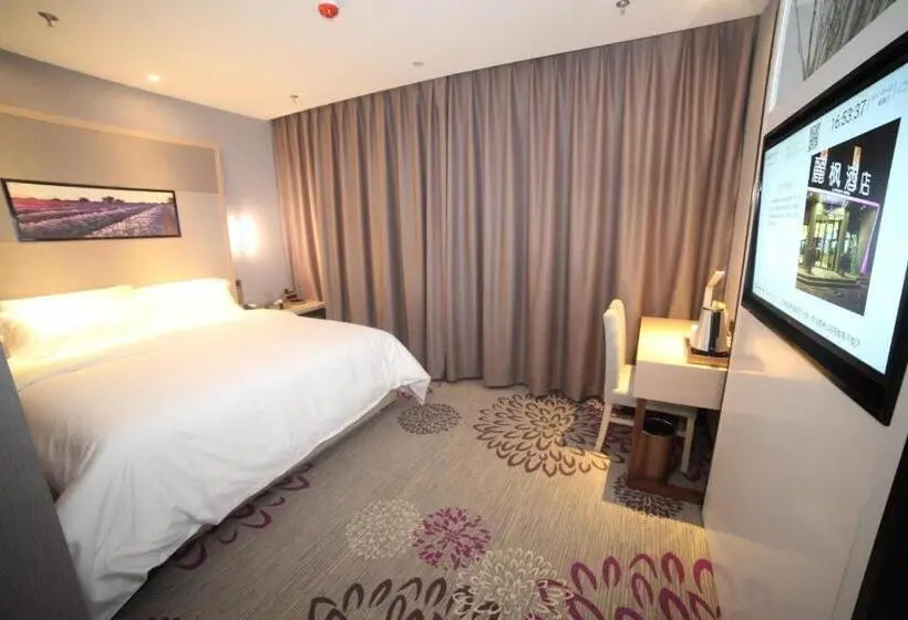 キングサイズベッドのデラックスルーム, Lavande Hotel Taian Dongyue Street Daimiao