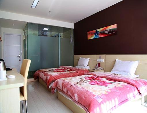 Номер Стандарт, Thank Inn Chain Hotel Jiangsu Yancheng Xiangshui Town Qinghuayuan