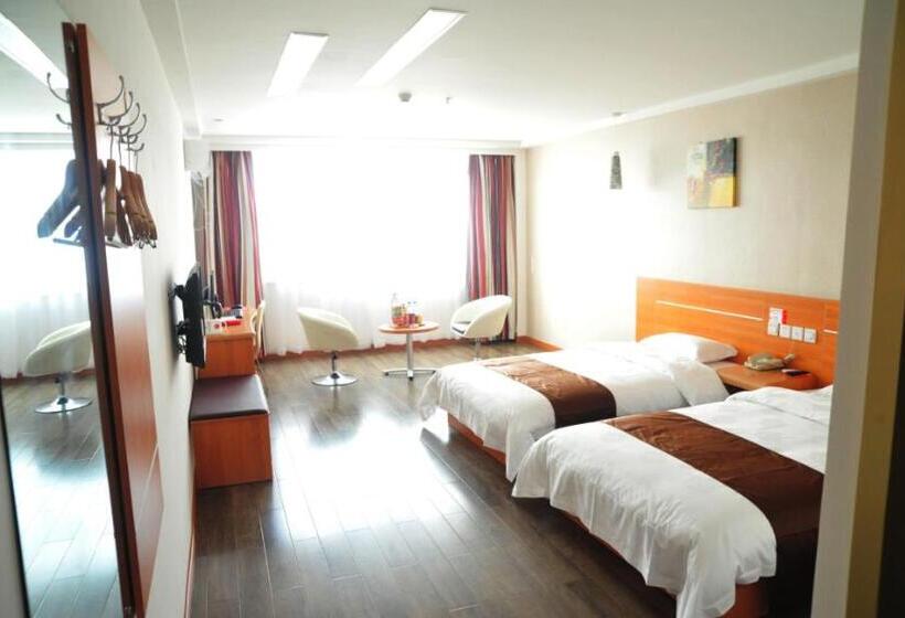 スーペリアールーム, Thank Inn Chain Hotel Hebei Baoding Laiyuan New Bus Station