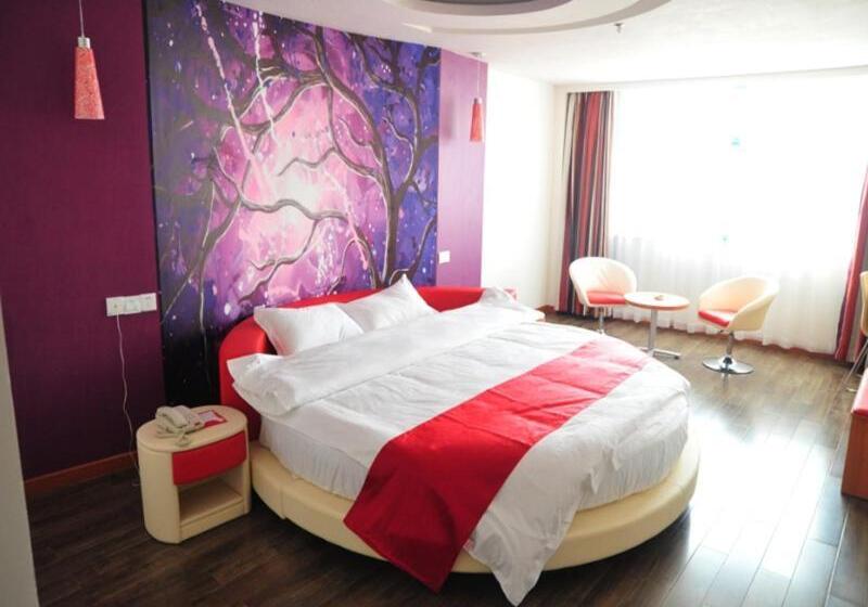 ファミリールーム, Thank Inn Chain Hotel Hebei Baoding Laiyuan New Bus Station