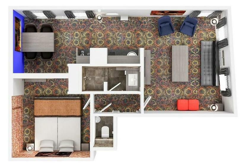 1 Bedroom Apartment, Eden Studios And Apartments