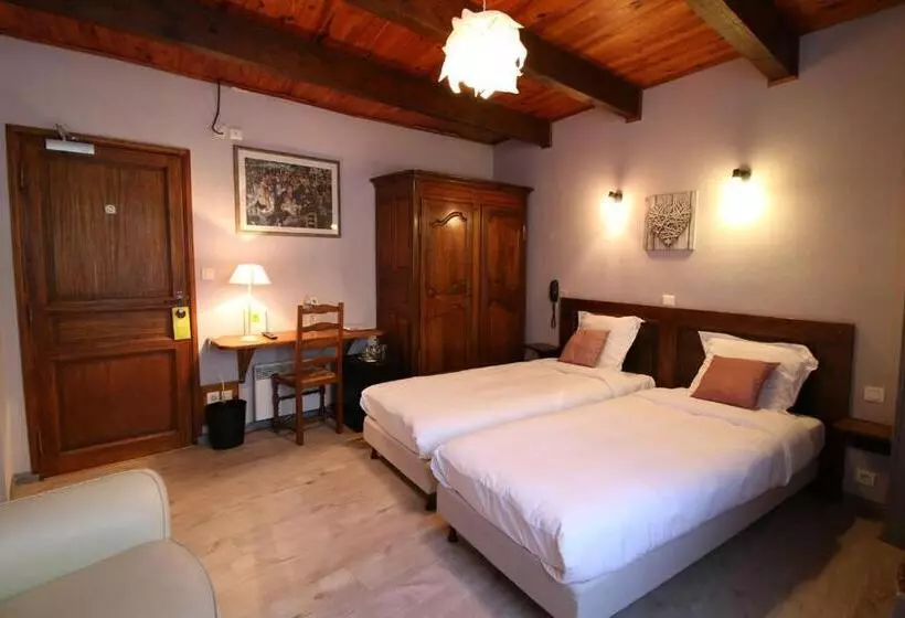Standard Room Mountain View, Logis Hôtel Restaurant La Mère Biquette