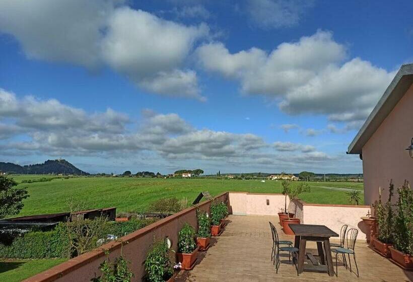 اتاق استاندارد با تراس, Agriturismo La Talpa