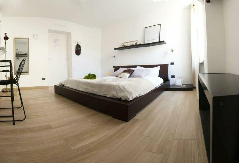 اتاق استاندارد با سرویس بهداشتی مشترک, Al Nifontano B&b Ideal For Family Or Couples 2 Rooms Lakeview