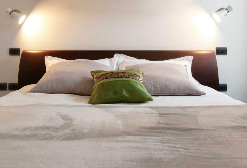 اتاق استاندارد با سرویس بهداشتی مشترک, Al Nifontano B&b Ideal For Family Or Couples 2 Rooms Lakeview