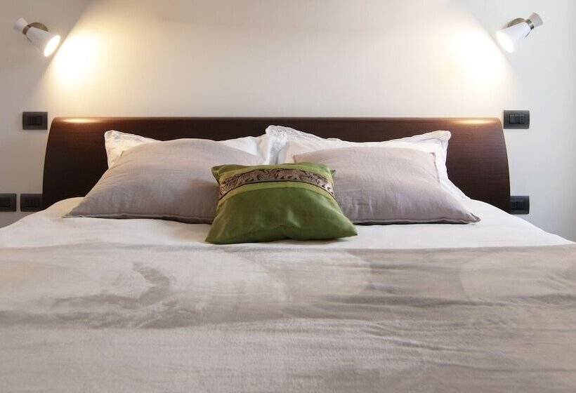 اتاق استاندارد با سرویس بهداشتی مشترک, Al Nifontano B&b Ideal For Family Or Couples 2 Rooms Lakeview