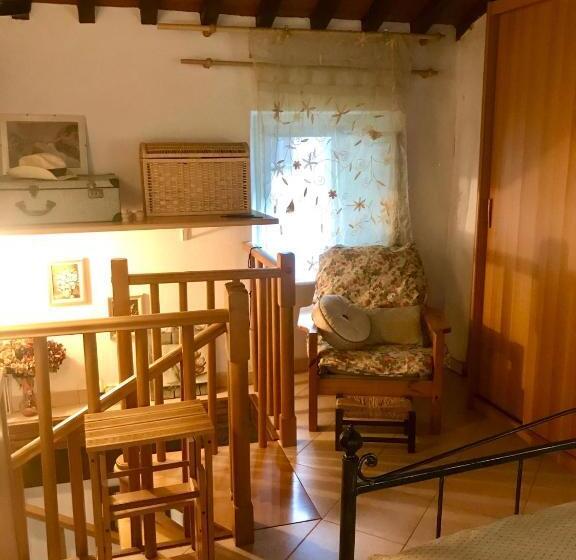 带1个卧室带花园景观的公寓, Il Priorato