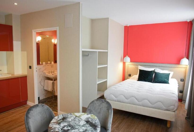 إستوديو قياسى سرير كينج, Auberge La Renaissance