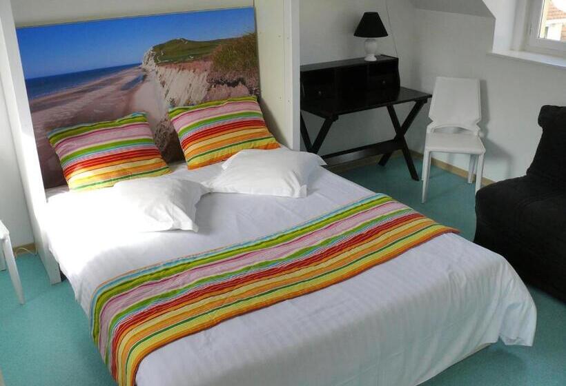 ファミリールーム, Hôtel Le Vivier Wissant   Centre Village   Côte D Opale   Baie De Wissant   2caps