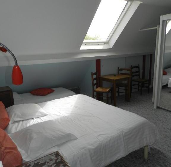 ベーシック４人部屋, Hôtel Le Vivier Wissant   Centre Village   Côte D Opale   Baie De Wissant   2caps