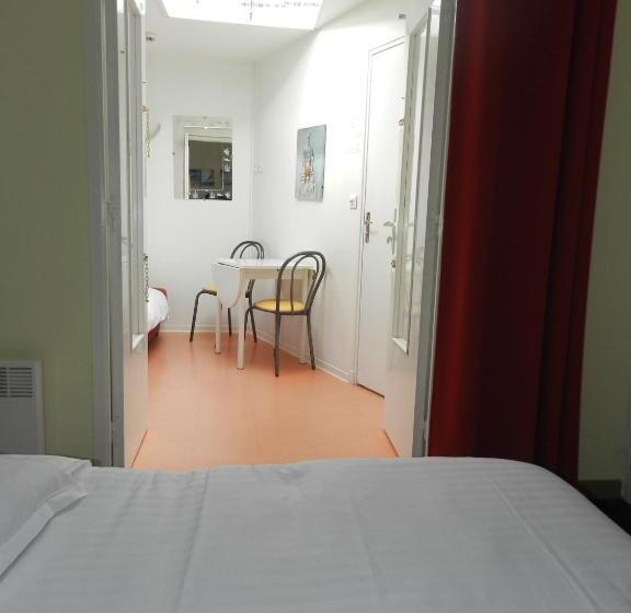 ベーシック４人部屋, Hôtel Le Vivier Wissant   Centre Village   Côte D Opale   Baie De Wissant   2caps