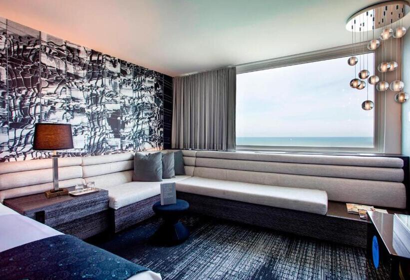 Standaardkamer met Kingsize Bed Aangepast voor Gehandicapten, W Chicago  Lakeshore
