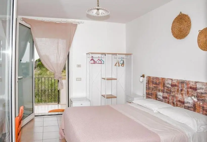 バルコニー付きデラックスルーム, Agriturismo Tenuta Calitre
