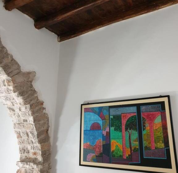 غرفة قياسية مع حمام خارجي, B&b Il Vicoletto