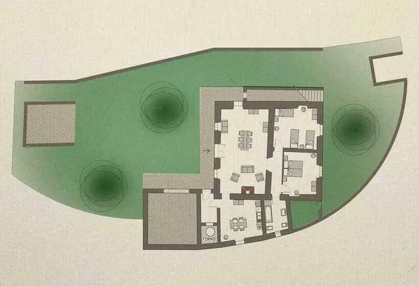 １階の１ベッドルームアパートメント, Azienda Agricola Di Fietri