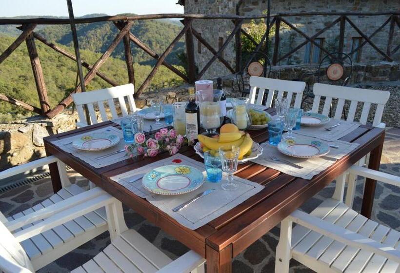 וילה עם חדר שינה אחד ובריכת שחיה, Agriturismo Podere Terrena