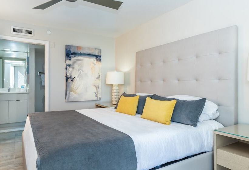 جناح ديلوكس مع إطلالات, Diamond Head Beach Resort