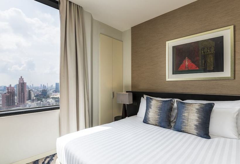 اتاق لوکس با تخت بزرگ, Emporium Suites By Chatrium